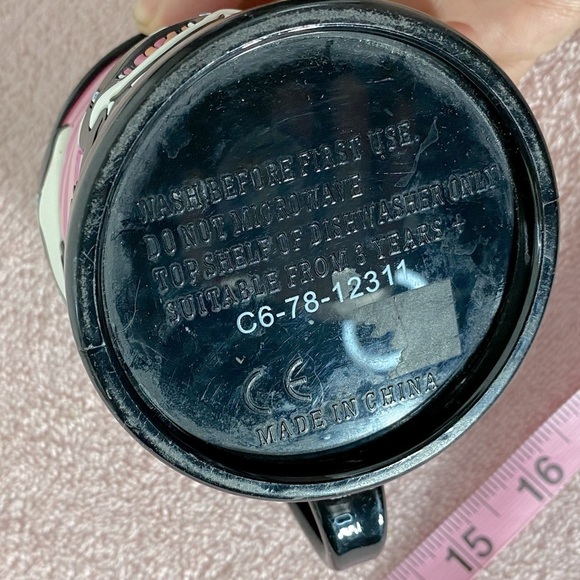 Vintage Pink Sea World Shamu Orca Mug “Hannah” - Picture 8 of 9